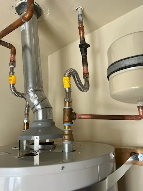 Water heater installation and plumbing repair in Broussard