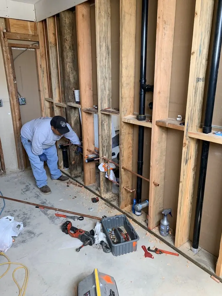 Commercial rough-in plumbing for Trenchless Sewer Repair in Broussard